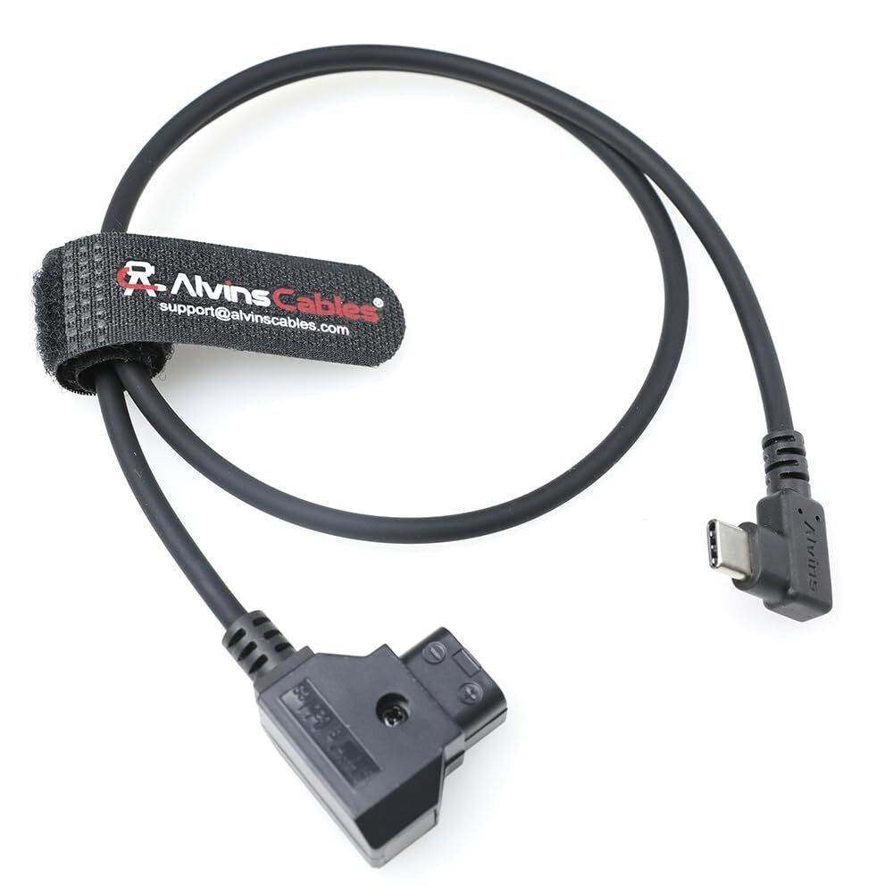 V mount D-Tap ถึง Type-C 14.8V สายไฟสําหรับ TILTA Nucleus Nano II มอเตอร์ 2ft