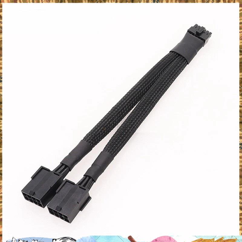 การ์ด 12VHPWR PCIe 5.0 12 Pin to Dual GPU PCIE 8-Pin สําหรับ RTX30 Series 3070 3080 RTX3090 การ์ดวิด