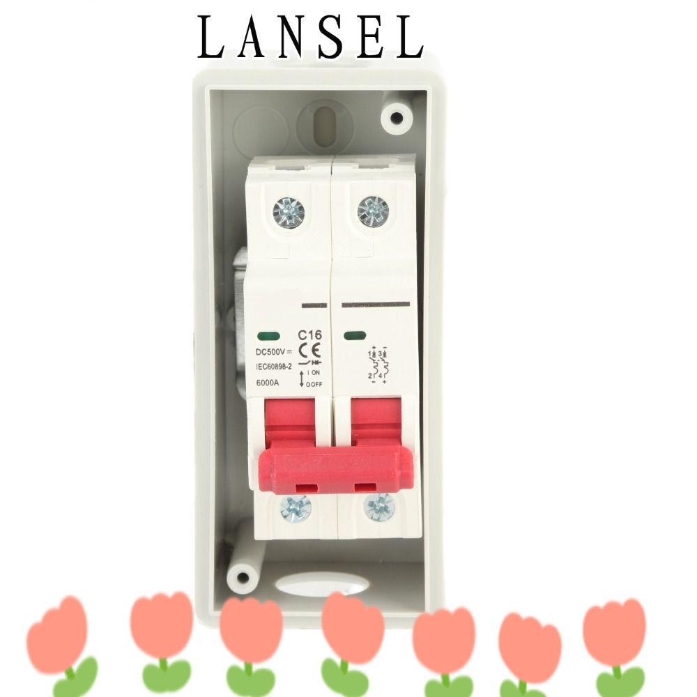 LANSEL1 สวิตช์ตัดการเชื่อมต่อ, IP65 DC500V PV Disconnect Switch, Miniature 16A/20A/32A/40A/63A DC Mi