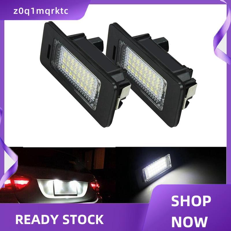 z0q1mqrktc หลอดไฟป้ายทะเบียนด้านหลัง LED รถยนต์ 63267165646 63267193293 สําหรับ 1 3 5 Series E82 E90