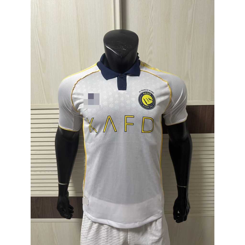 Player Edition 2526 Al-Nassr FC ทีมเยือน แขนสั้น เสื้อบอล