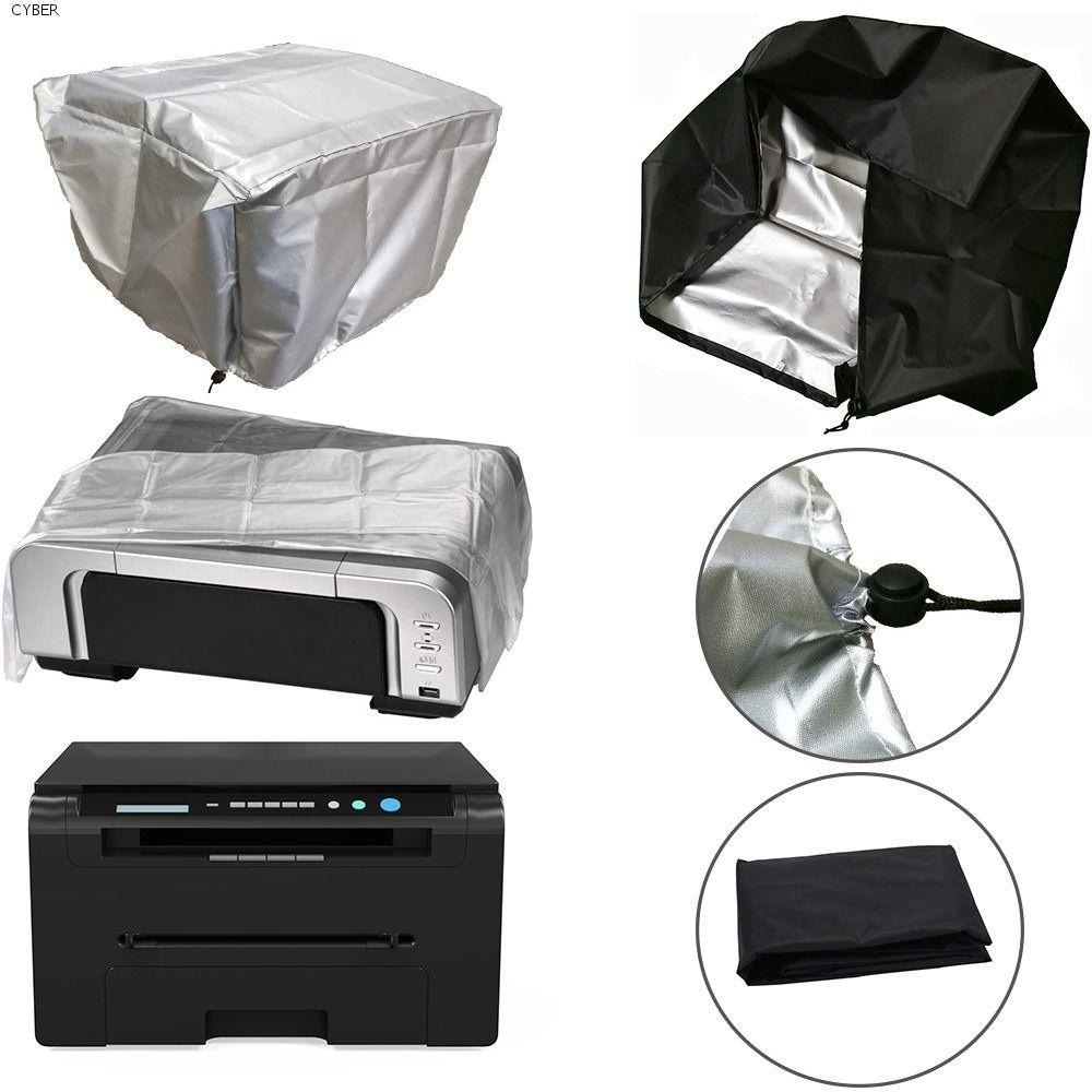 CYBER Office Printer Dust Cover, Storage Bag UV Protection Printer Protective Cloth, ทําความสะอาดง่า