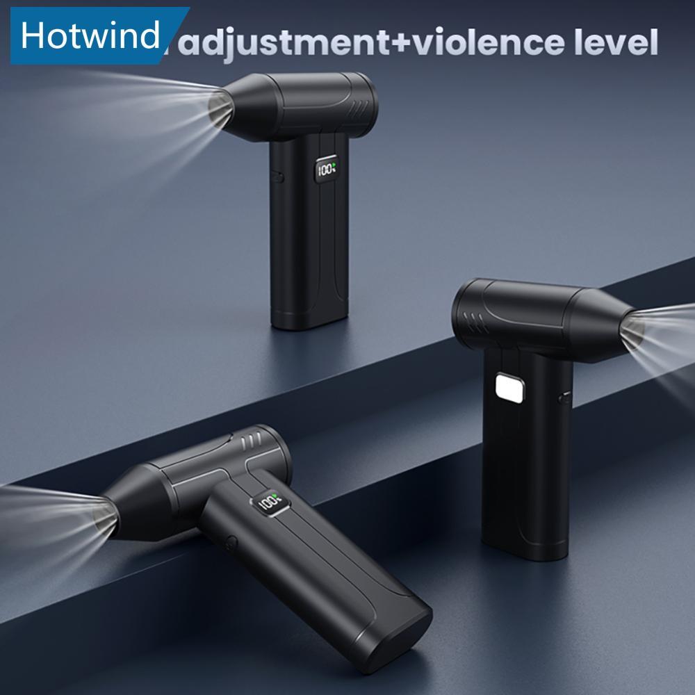 HW X9 Turbo Fan เครื่องเป่าลมแบบพกพาและสูญญากาศพัดลมมือถือ 100,000 RPM รถทําความสะอาดบ้านฝุ่น Snow R