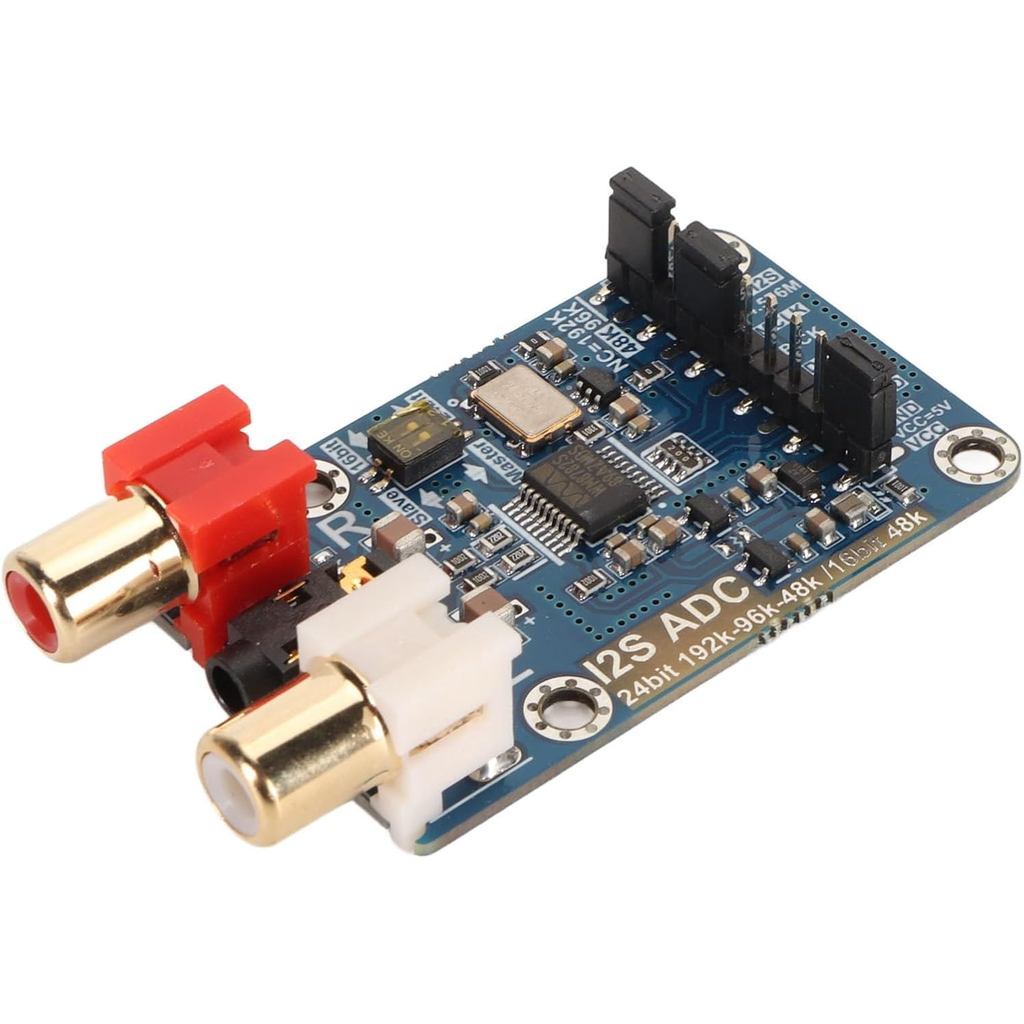 I2S ADC Audio Card Module, Lossless Digital Audio Decoder Module, Master Slave Mode Development Boar