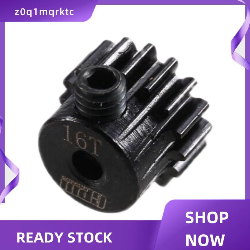 z0q1mqrktc เกียร์พินไอออนเหล็ก 16T 0.5M 2 มม.เพลาสําหรับ 1/24 Micro-B 2WD Micro-B เกียร์ 16T