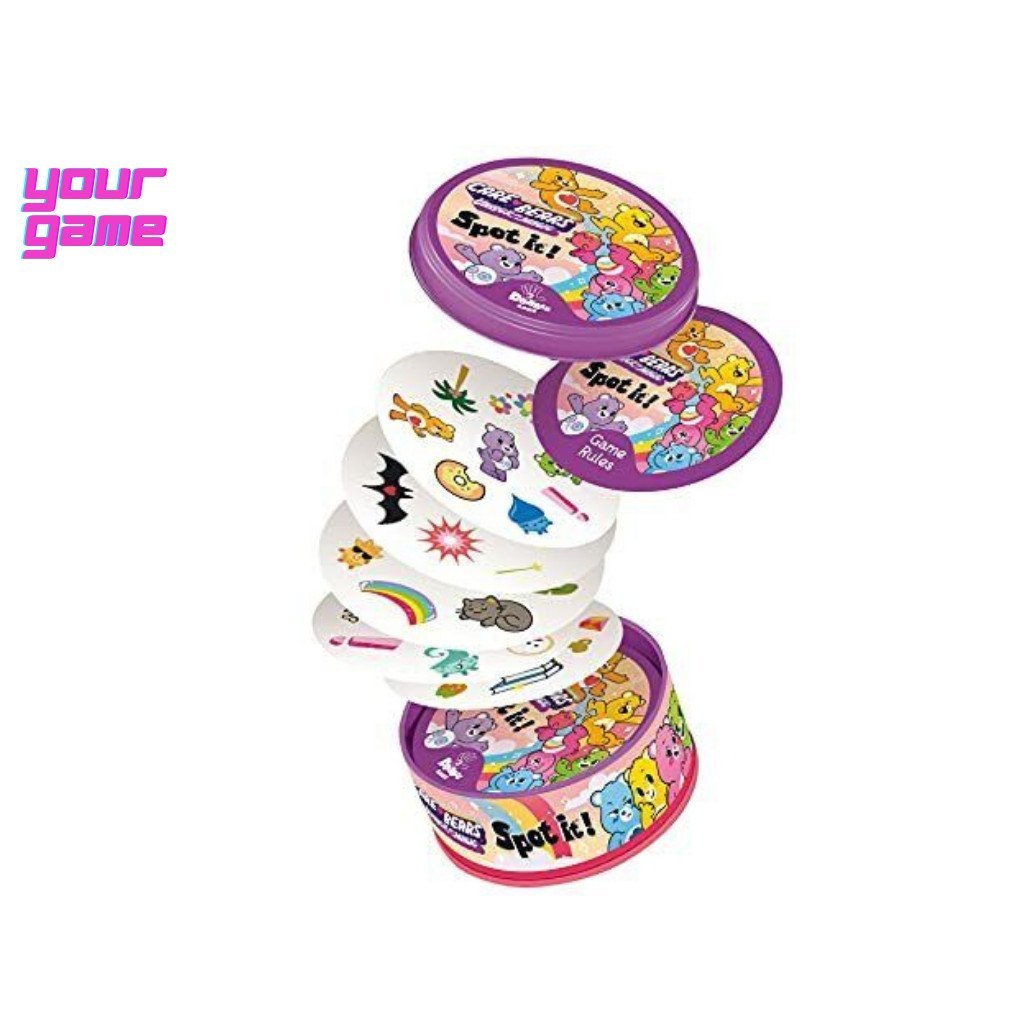 Spot it Card Game - การ์ดเกม Dobble - เกมจับคู่ภาพ Like Care Bears
