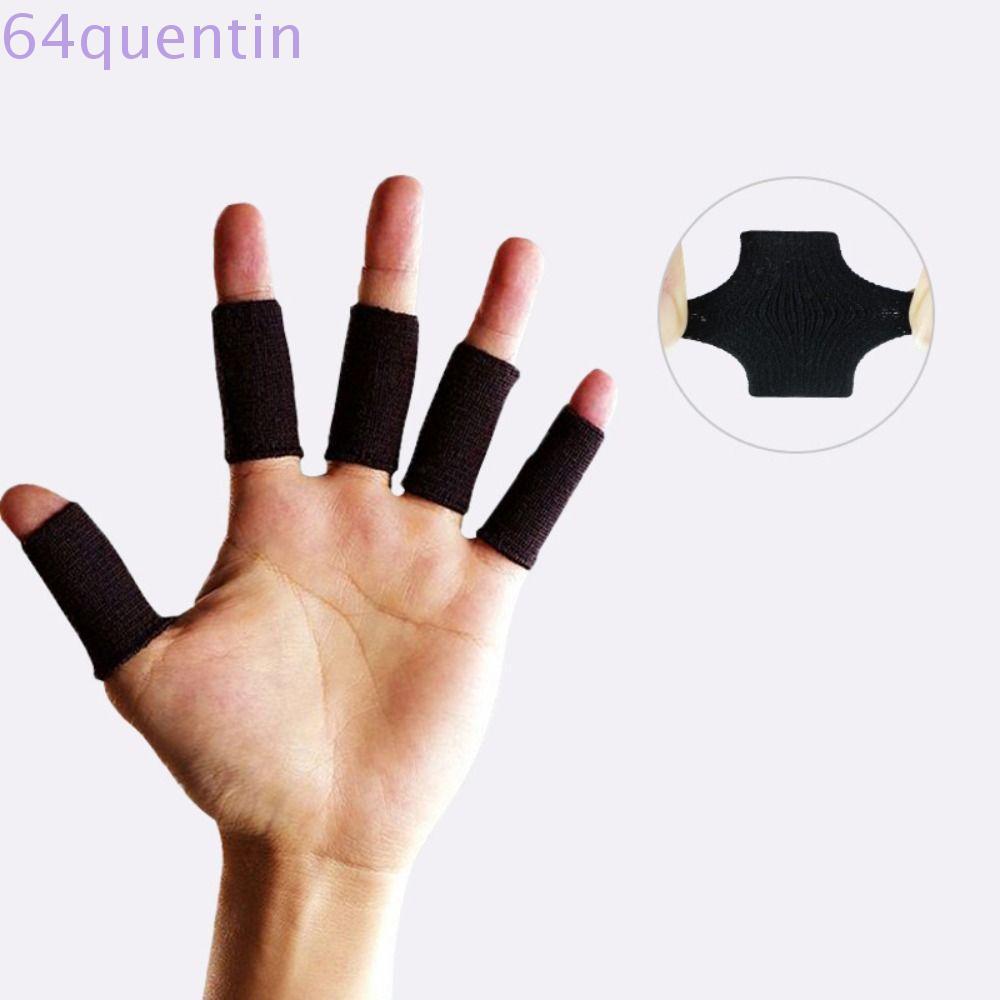 QHENTIN แขนนิ้วมือสนับสนุน Gym Finger GUARD สนับสนุน Finger GUARD Breathable ยืดหยุ่นสําหรับเบสบอลวอ