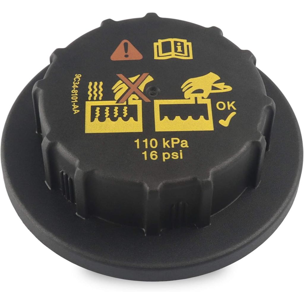 ฝาปิดแรงดันหม้อน้ํา, ฝาปิดอ่างเก็บน้ําน้ําหล่อเย็นเปลี่ยน RS-527, RS527, 9C3Z-8101B, 9C3Z8101B เข้าก