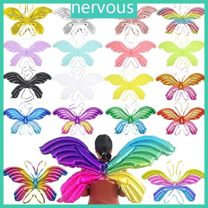 Balloon Butterfly-Wings Dress Up Costume for Cosplay-Halloween Party-Favors