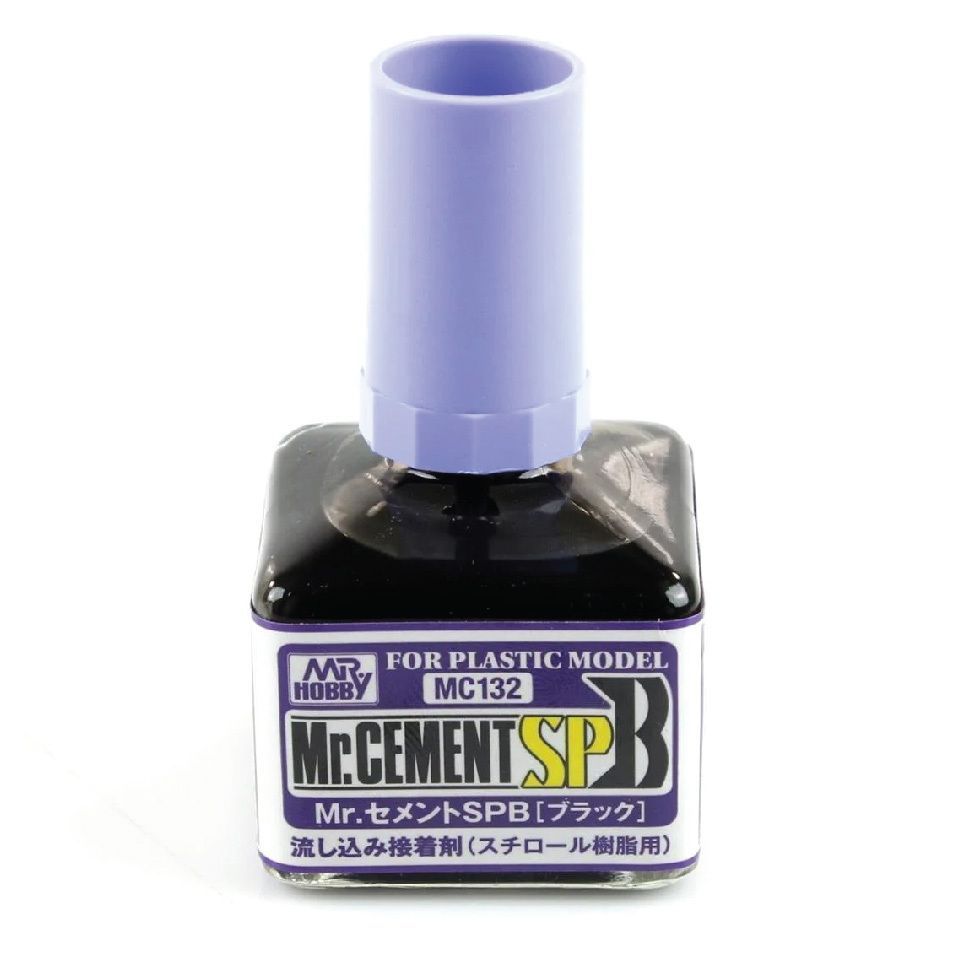 Mr Hobby MC132 Mr Cement SPB (40ml) สีดํา