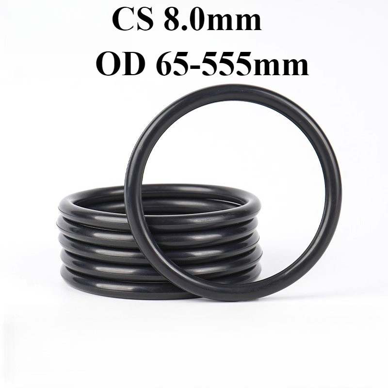 [XJC] โอริง OD65-1000 หนา d8mm ไนไตรล์ไนไตรล์ ยางสีเขียว NBR แหวนปิดผนึกสีดําทนน้ํามันอุณหภูมิสูง