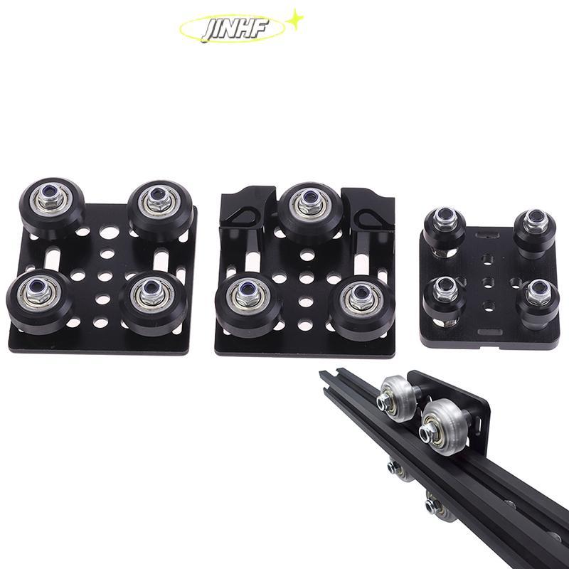 [BestBuyshop] เครื่องพิมพ์ 3D V gantry plat ชุดลูกรอกแผ่นสไลด์สําหรับ 2020 /2040 ล้อ V-slot สต็อกใหม