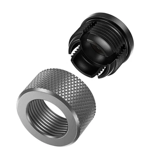 Quu อลูมิเนียม 17 มม.หัว Nut และ ABS ฐานสกรูเกลียวสําหรับแท่นชาร์จแม่เหล็ก Vehicle Mount ที่วางโทรศัพท์อุปกรณ์เสริม