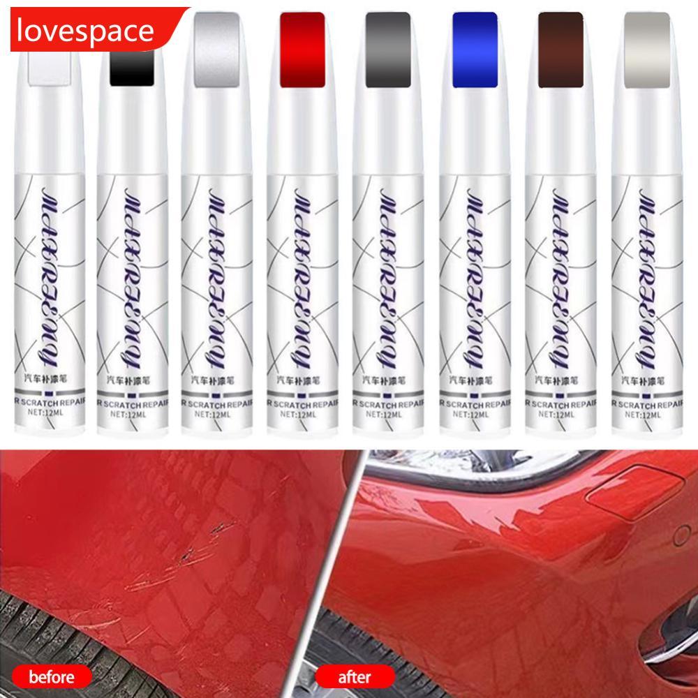 LOVESPACE Pro รถซ่อมสีปากกา Scratch Repair สําหรับรถยนต์ Quick Fix สําหรับ Scratch Remover ปากกาสีอั