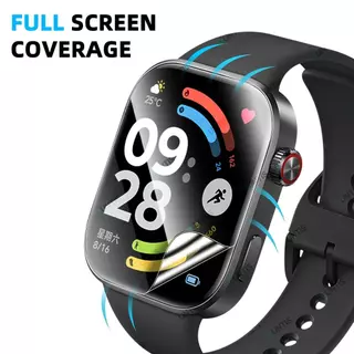 ฟิล์มแก้วนิรภัย / ฟิล์ม TPU อ่อน for Redmi Watch 6 5 4 / 5 Active/ 5 Lite/ 3 Active/Lite เต็มรูปแบบป้องกันหน้าจอป้องกัน