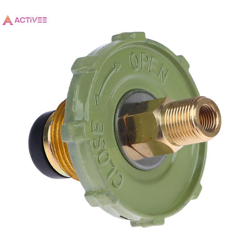 <Activee> LPG Tank Converter Head ทนทานเตาแก๊ส Connector ปฏิบัติโลหะผสมสังกะสี LPG Tank Adapter อุปก