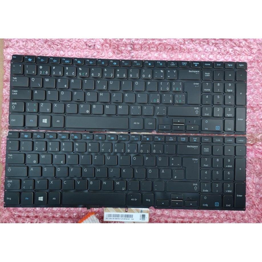 Samsung NP 700Z5B 700Z5A 700Z5C 700Z5 คีย์บอร์ด คีย์บอร์ดในตัว GR UK IT FR