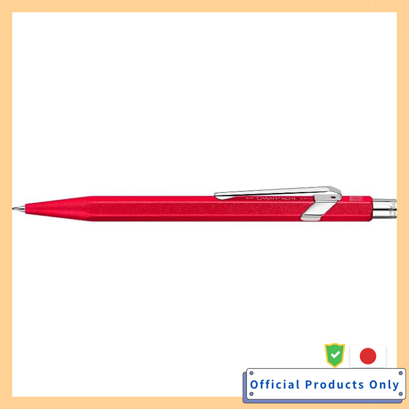 CARAN D'ACHE Mechanical Pencil 849 Color Matte X Red MF0844-585 0.5mm Metal Case  Import