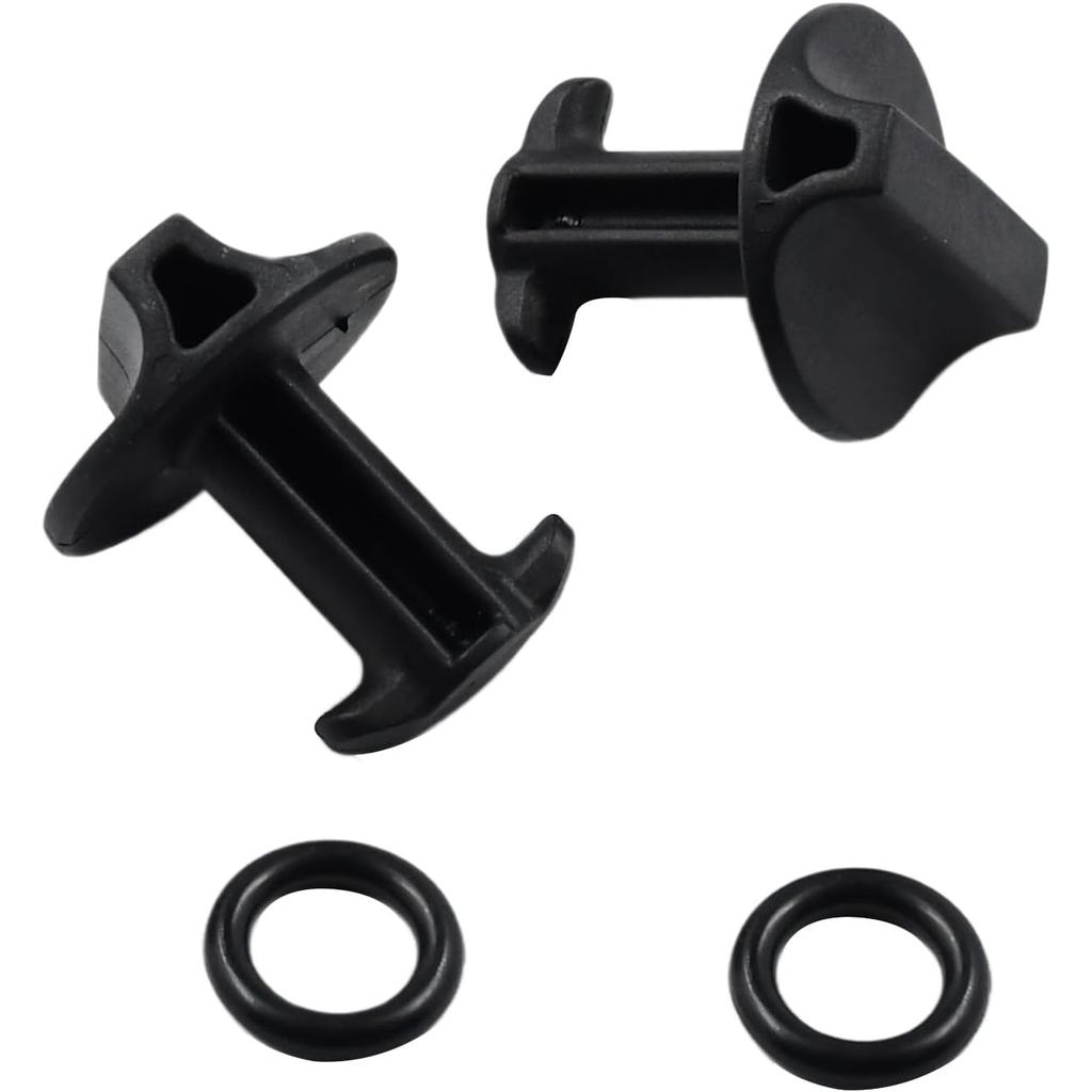 2 แพ็ค 92210-1730 ล็อคฝาครอบกรองอากาศ 2 โอริง 92055-7025 ใช้งานร่วมกับ Kawasaki FS541V FS600V FS651V