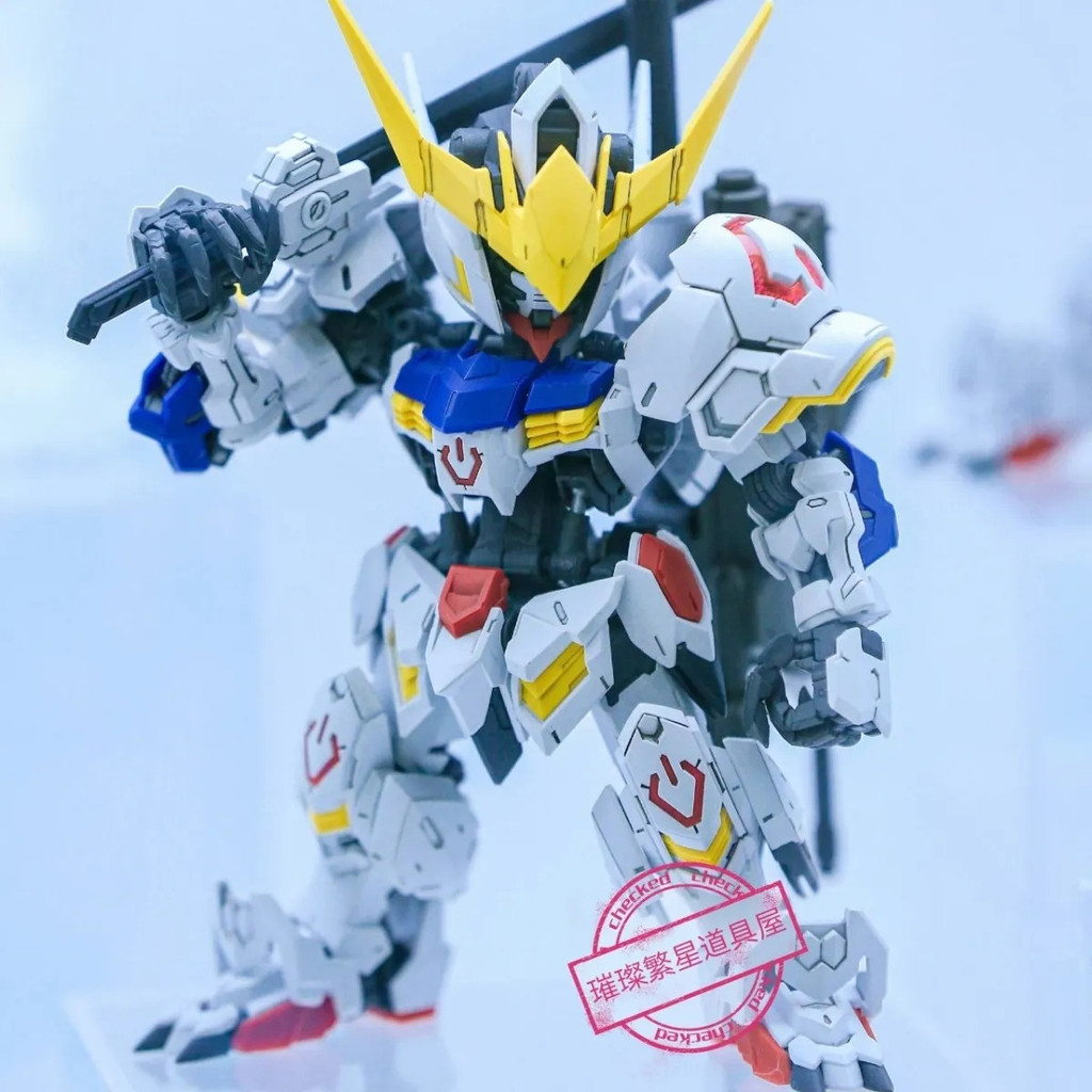 【พร้อมส่ง】mg barbatos lupus mg barbatos gundam barbatos MG 1/100 ASW-G-08 BB Warrior Model Kit เจเนอ