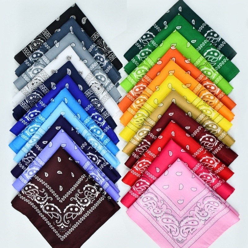 C7C 54 ซม. ผ้าพันคอ Super Multicolor Streetwear, ผ้าพันคอแฟชั่นทุกวัน, การปั่นจักรยาน CHRSC
