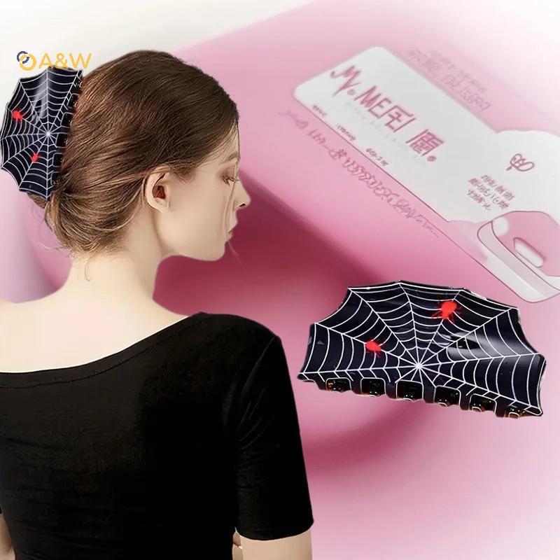A&W FashionUnique Creative Spider Web Vinegar Clip อเนกประสงค์ผมตกแต่งคลิปวัสดุอื่นๆอุปกรณ์เสริมผมให