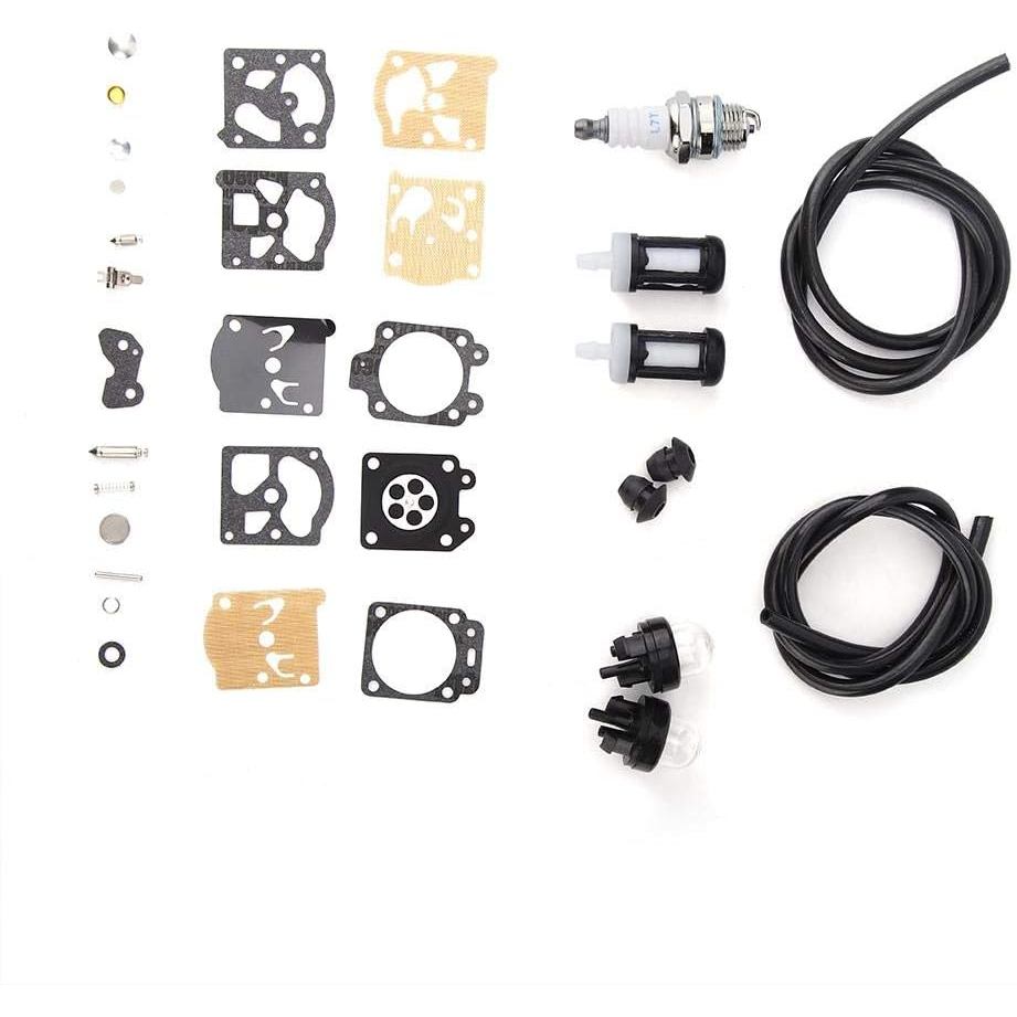 Jeffergarden ชุดซ่อมคาร์บูเรเตอร์ Fit สําหรับ FS36 FS40 FS44 เปลี่ยนเครื่องตัดหญ้า