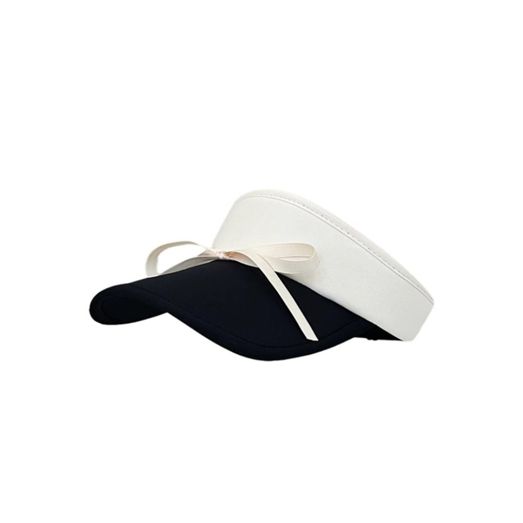 [Pomelo] หมวกไวเซอร์แต่งโบว์ / Bow Visor