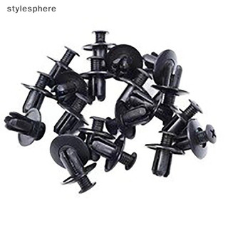 Bộ 100 Đinh Tán Nhựa, Nốc Vít Nhựa, Chốt Nở Cho Phụ Tùng Xe Ô tô, KT Lỗ 8mm Hàng Chính Hãng SP17