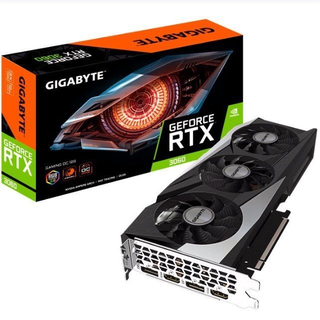 เหมาะสําหรับ GIGABYTE (GIGABYTE) RTX 3060 12G GIGABYTE) RTX คอมพิวเตอร์เดสก์ท็อป AIGC จอแสดงผลอิสระ