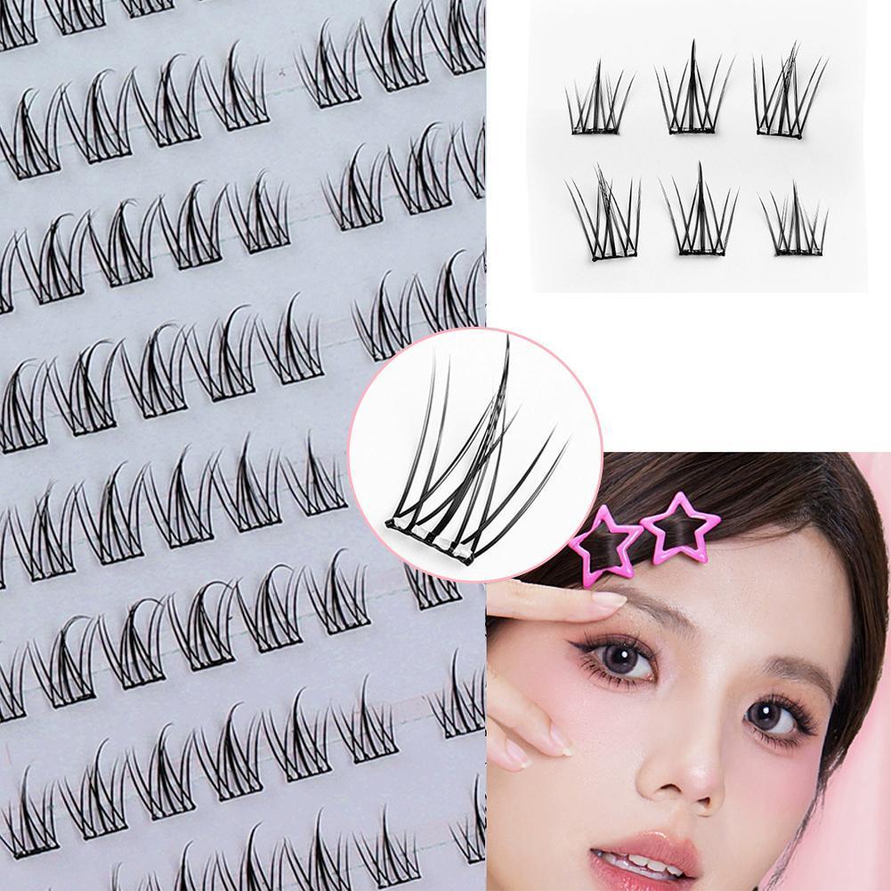 ความจุขนาดใหญ่ดอกทานตะวันขนตาปลอมส่วนตัวสามเณร Diy Fast Eyelash Cluster I4