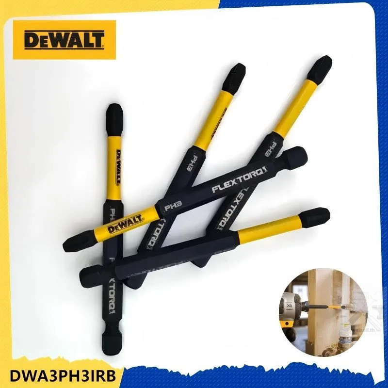DEWALT DWA3PH3IRB สว่านกระแทก 89 มม. - ความแข็งสูง HSS เจาะเร็วสําหรับช่างไม้ - บิตข้าม
