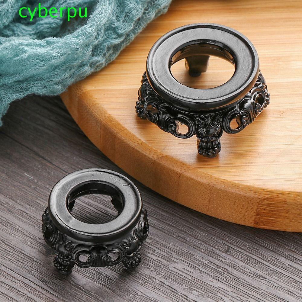 CYBERPULSE Sphere PESTAL รอบ 1 ชิ้นที่นั่งคงที่ตกแต่ง Hollow แกะสลัก Globe Holder