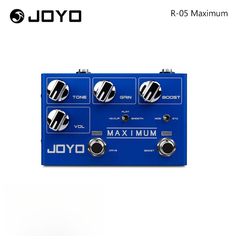 JOYO R-05 เอฟเฟกต์กีตาร์ Overdrive Max Pedal R 05 Max