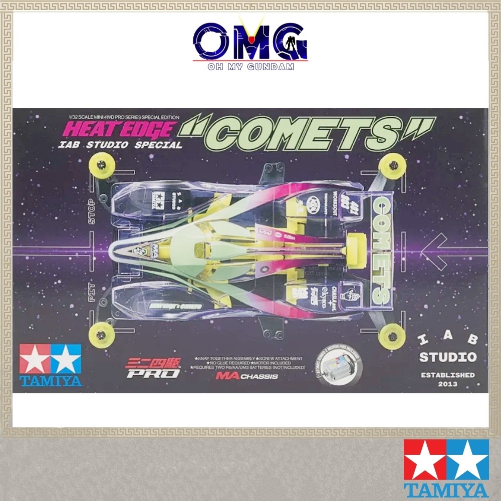 Tamiya Mini 4WD Heat Edge Comets IAB Studio Special (MA Chassis) 92459 Mini 4WD Kits Racing Model Ca