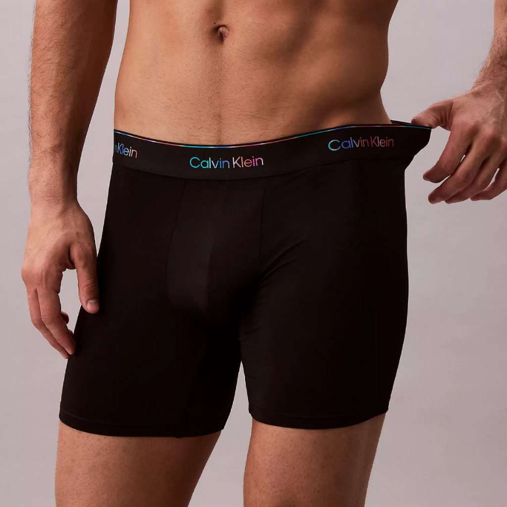กางเกงชั้นในชาย CK ของแท้ 100% | Microfiber Stretch Pride Boxer Brief