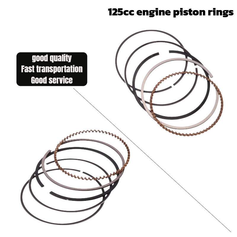 ชุดแหวนลูกสูบ GY6 125cc (56 มม.) สําหรับมอเตอร์สกู๊ตเตอร์ GY6 125cc 152QMI