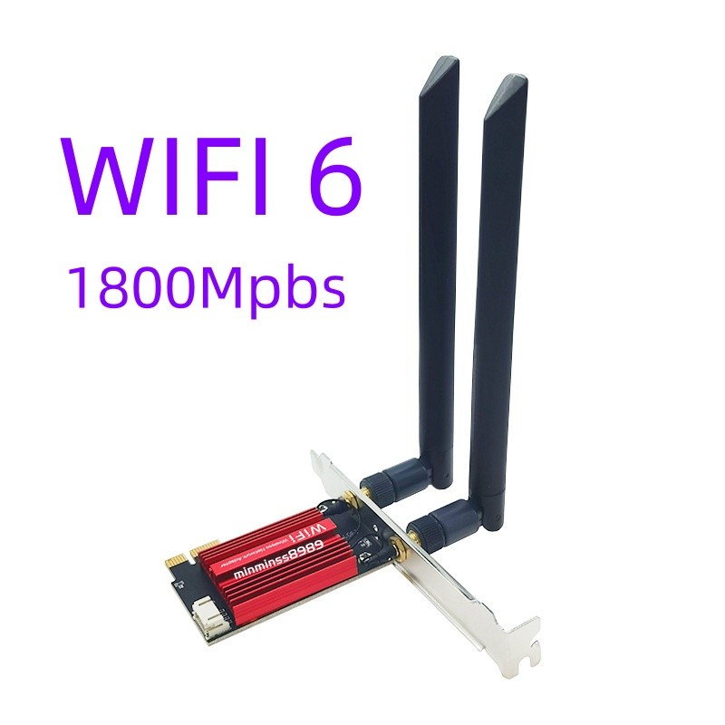 AX1800 WIFI6 2.4/5G  PCIE Bluetooth 5.2 PRO 8DB