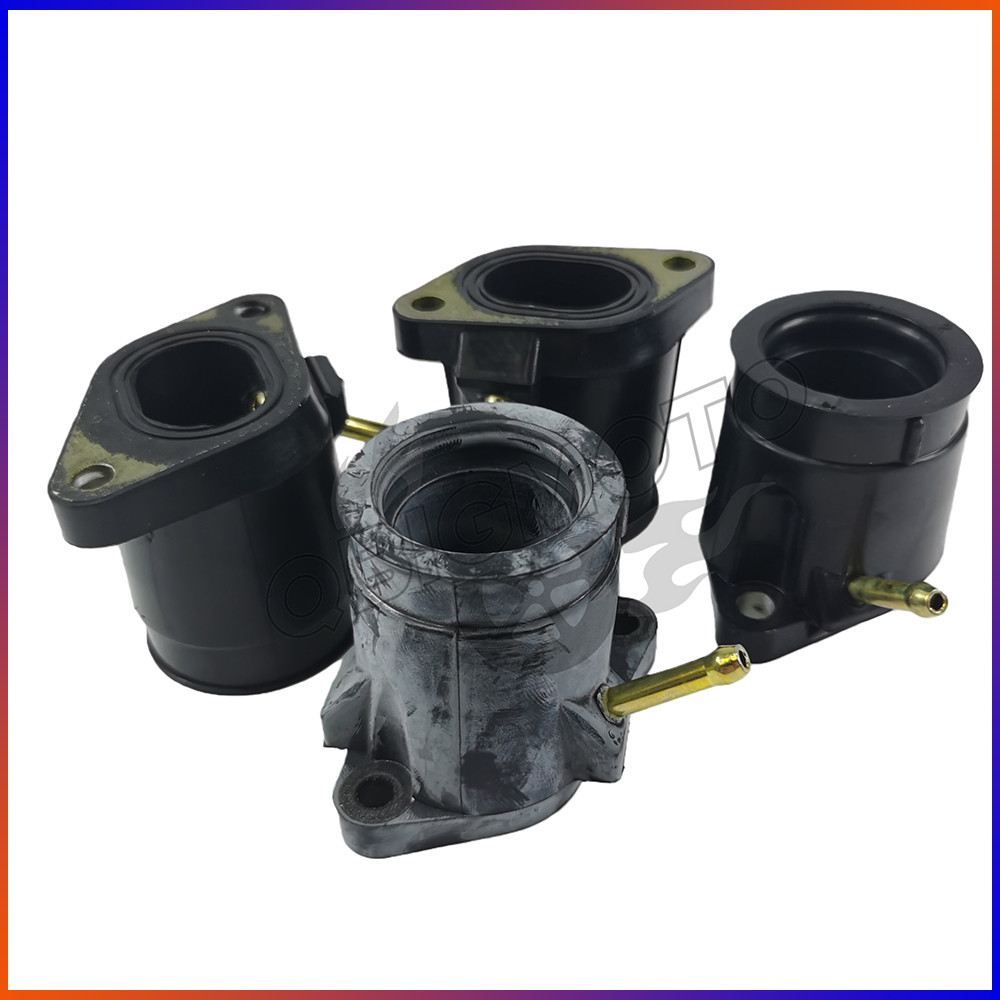 สําหรับ Yamaha FZX250 FZX 250 ZEAL 1991-1992 ชิ้นส่วนรถจักรยานยนต์คาร์บูเรเตอร์ Joint Intake Manifol