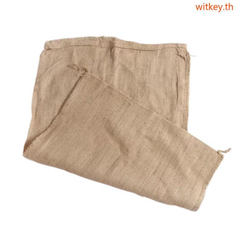 WIT Masquerades น่ากลัว Burlap Baghead หมวกภาพยนตร์คอสเพลย์สําหรับฮาโลวีน Carnivals คอสเพลย์ Dressin