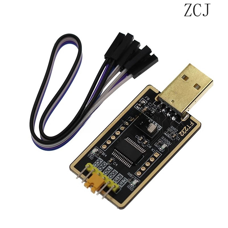 ท้องถิ่นทอง FT232 อัพเกรดบอร์ดขนาดเล็ก USB ถึง TTL Serial Port FT232R FT232RL TTL แฟลชดาวน์โหลดสาย