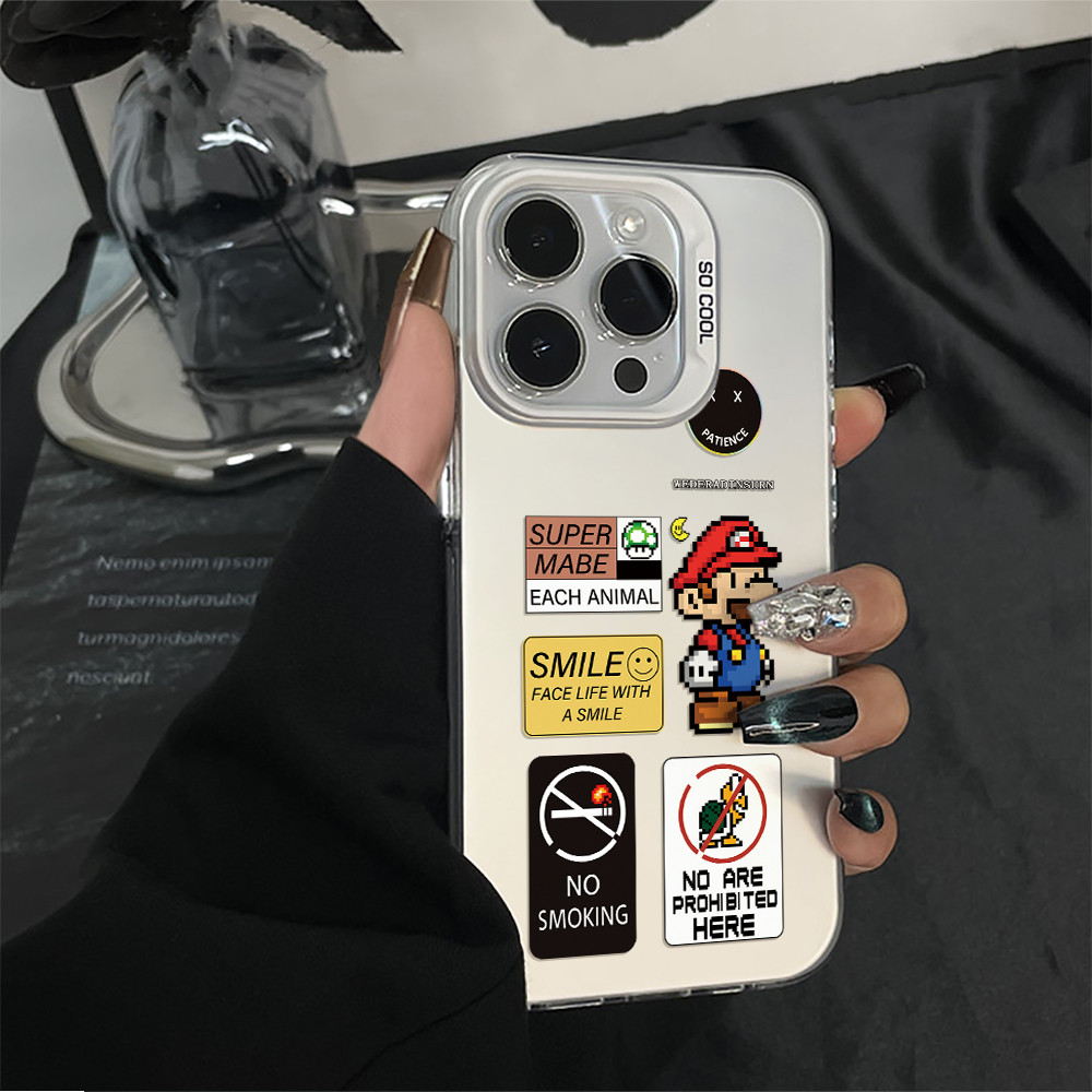 HP เคสโทรศัพท์สําหรับ iPhone 16 11 12 13 14 15 pro xs XR 14 plus pro max 7 8 6 7+ 8+ 6+ Xs Max พร้อม