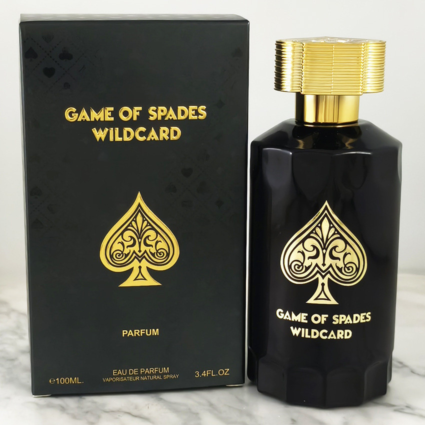 Ace of Spades Game น้ําหอมอาหรับดูไบสําหรับผู้ชาย 100ML สินค้าใหม่สําหรับพักผ่อนทุกวัน, ออกนอกบ้านและวันที่