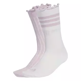 adidas ไลฟ์สไตล์ ถุงเท้า Glow (2 คู่) Unisex สีขาว KC9606