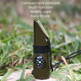 FUSIONFLASH นกหวีดอยู่รอดกลางแจ้ง, มัลติฟังก์ชั่น 7-in-1 นกห…