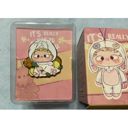 Heyone Black Play, Oh Cub OZAI, I Happy to Meet You Badge, Out-of-Print Collectibles, Jewelry ของขวั