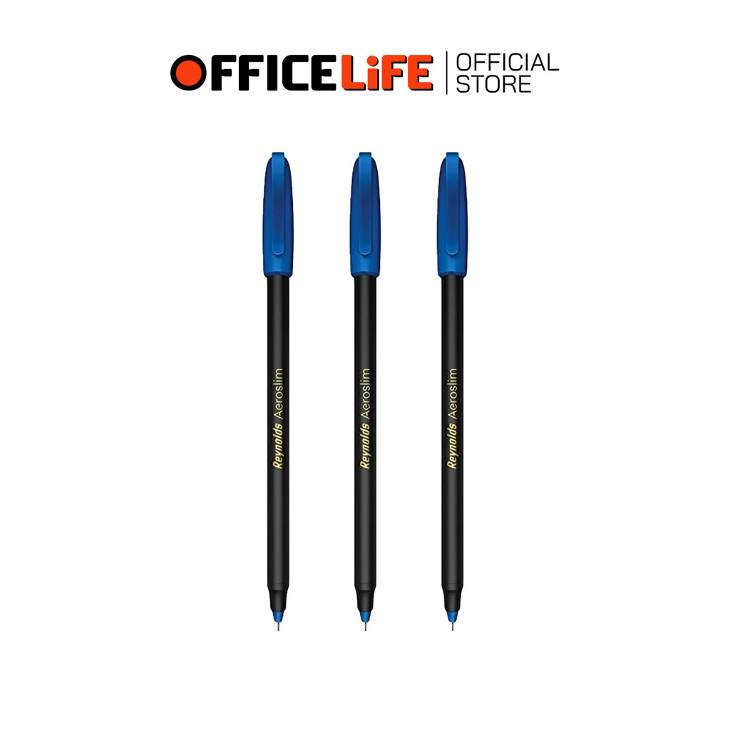 REYNOLDS (เรย์โนลด์) ปากกาลูกลื่น ปากกา รุ่น Aeroslim ขนาด 0.7 mm. ( 1 ด้าม )