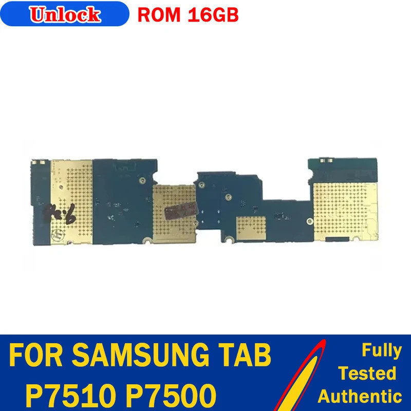 WIFI / 3G รุ่นสําหรับ Tab P7510 P7500 เมนบอร์ด OS ติดตั้ง SM-P7510 16GB เดิมแทนที่ทําความสะอาดบอร์ดห