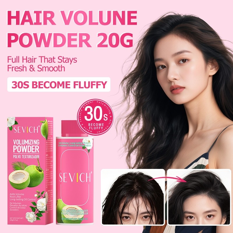SEVICH Volumizing Hair Powder สําหรับผู้หญิง 20g Oil-Control Fluffy Hair จัดแต่งทรงผม Powder