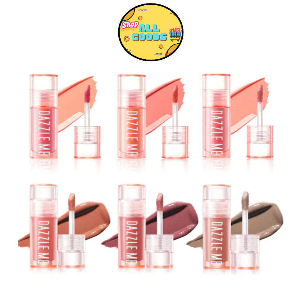 DAZZLE ME Heart-Melt Creamy Liquid Blush ครีมมี่ ลิควิด บลัช เกลี่ยง่าย สีแน่นชัด 6 สี